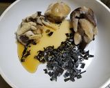 3種のヒラタケ、ノビルのムカゴの野菜炒め作り方3写真