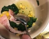 電子レンジでベーコンほうれん草作り方2写真