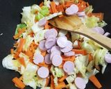 3種のヒラタケ、ノビルのムカゴの野菜炒め作り方7写真