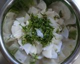 さっぱりとした大根のゆかり和え☆作り方1写真