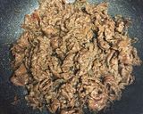 牛佃煮風しぐれ（卵入り）♡お弁当に作り方6写真
