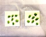 レンジで簡単！枝豆チーズせんべい作り方1写真