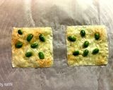 レンジで簡単！枝豆チーズせんべい作り方2写真