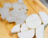 簡単！朝食、節約に◎大根と蒟蒻の甘辛煮作り方1写真