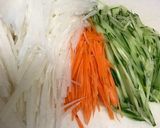 千切り野菜をモリモリ食べよう☆海苔サラダ作り方3写真