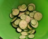 ピリ辛☆なすときゅうりのぽん酢和え作り方1写真