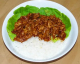 驚愕レシピNo.16 細切り豚肉の辛旨丼作り方14写真