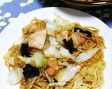 驚愕レシピNo.2一子相伝の五目焼きそば作り方20写真