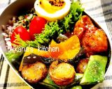 お弁当に☆レンジでかぼちゃの煮物♪♪作り方4写真
