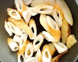 簡単!じゃがちくわ炒め~焼肉味~作り方3写真