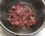 鶏レバーカレー炒め作り方1写真