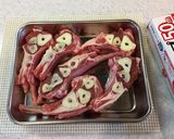 魚焼きグリルで簡単ジューシィラムチョップ作り方2写真