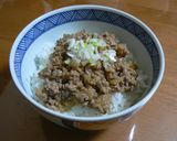 簡単！肉味噌丼作り方5写真