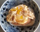 コロッケ玉子のせ丼作り方5写真