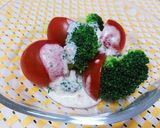 野菜サラダ★簡単アンチョビマヨソース作り方5写真