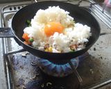最速のミックスベジタブルの焼き飯作り方7写真