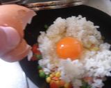 最速のミックスベジタブルの焼き飯作り方6写真