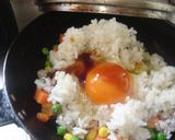 最速のミックスベジタブルの焼き飯作り方10写真