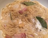 フライパン1つで♡濃厚カルボナーラ作り方7写真
