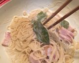 フライパン1つで♡濃厚カルボナーラ作り方8写真