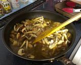 スパイスポークとキノコのカレー作り方7写真