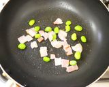 枝豆ベーコンチーズ卵☆スクランブルエッグ作り方4写真