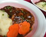 ソースが絶品【目玉焼き煮込みハンバーグ】作り方31写真