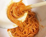 お弁当♡つけ合わせパスタ詰め方作り方3写真