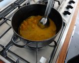 カレー風味のかぼちゃスープ作り方4写真