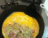 簡単節約♪もやしとキャベツのとんぺい焼き作り方6写真