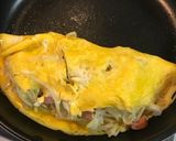 簡単節約♪もやしとキャベツのとんぺい焼き作り方7写真