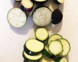 なすとズッキーニの簡単チーズ焼き作り方1写真