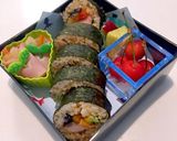 ６月２１日　タンドリーチキン巻き 涼弁当作り方4写真