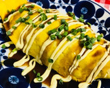 簡単節約♪もやしとキャベツのとんぺい焼き作り方9写真