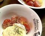 温泉卵とミニトマトのビスマルク風作り方4写真