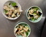 根菜茄子コク旨ウスター梅味温野菜サラダ作り方14写真