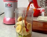 シャキッと気分上がる♪ざくろキウイスムージー作り方2写真