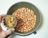 落花生の黒糖煮♪作り方5写真