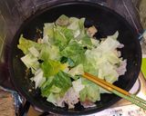 豚肉とキャベツと卵の甘辛味噌炒め作り方2写真