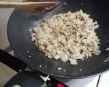 れんこんとひき肉の焼き巾着作り方3写真