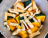 南瓜と油揚げの煮物♡副菜・お弁当作り方4写真