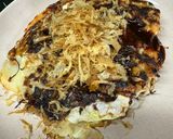 納豆入りのお好み焼き風作り方4写真