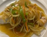 シイラの野菜あんかけカレー風味作り方8写真