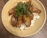 豚肉をソースベースのタレで味付け作り方7写真