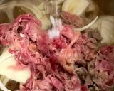 仕込み5分圧力鍋で！国産牛で作る贅沢牛丼作り方3写真