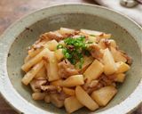 10分簡単！長芋と豚肉の香ばし醤油炒め作り方6写真