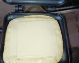 ホットサンド器で10円ﾊﾟﾝ風作り方3写真