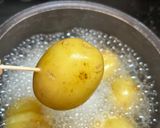 Ｗチーズで濃厚！スマッシュドポテト作り方1写真