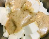 プチトマト＆胡麻ドレの冷や奴ソースサラダ作り方1写真