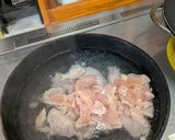ダイエット用♪胸肉皿うどん作り方2写真